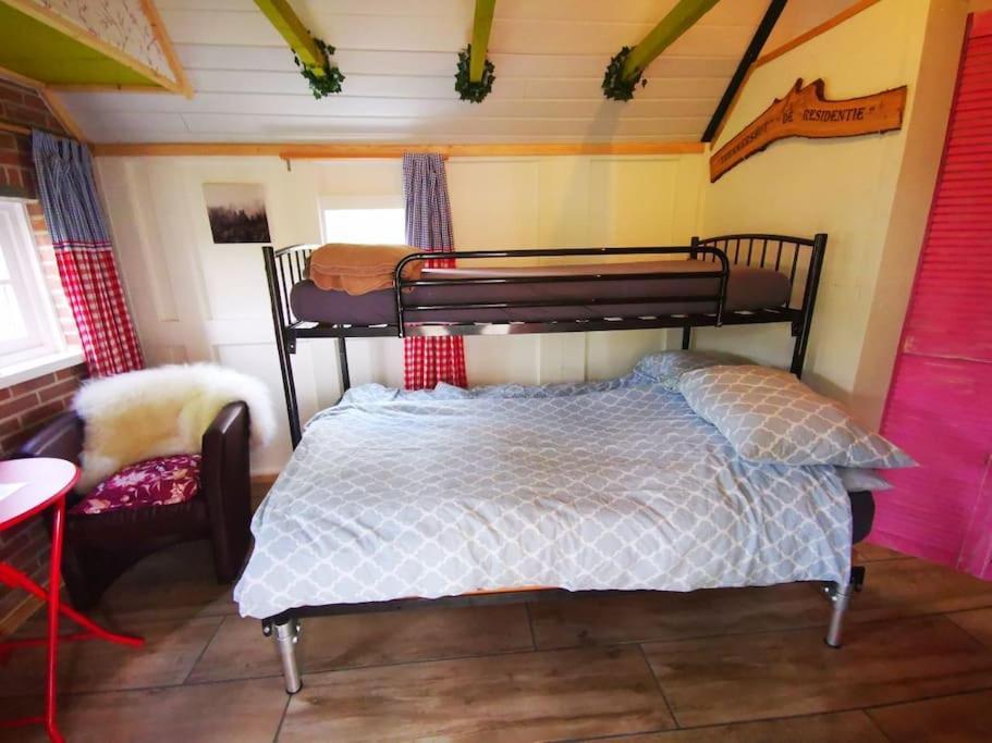 Trekkershut - Tiny House - Hikers Cottage Wijster Eksteriør bilde