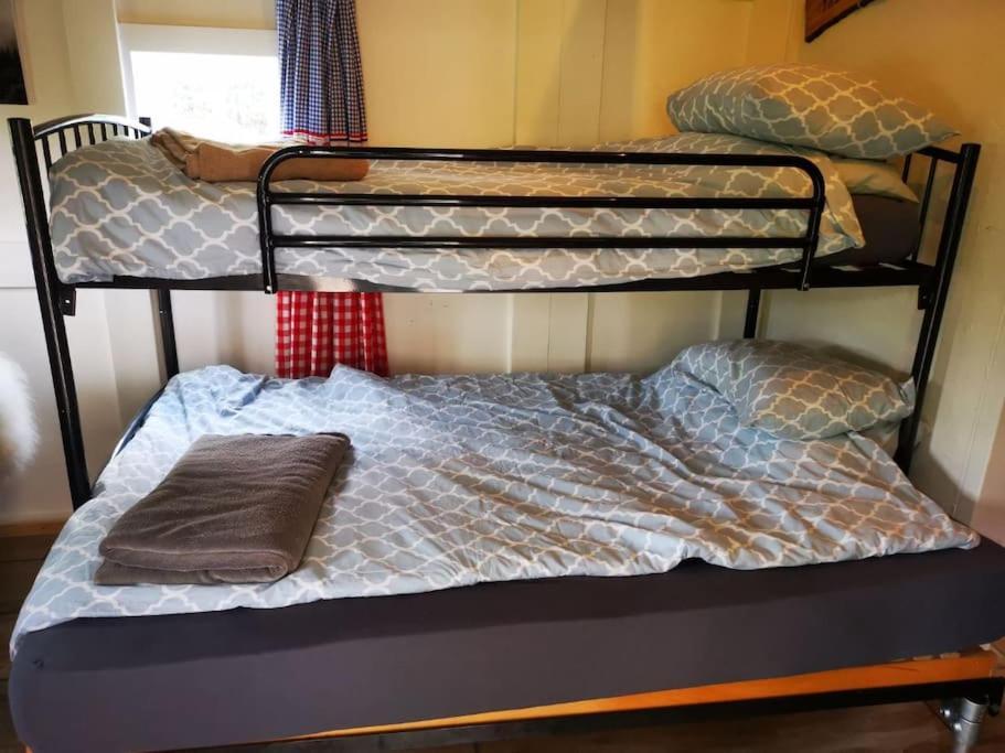 Trekkershut - Tiny House - Hikers Cottage Wijster Eksteriør bilde